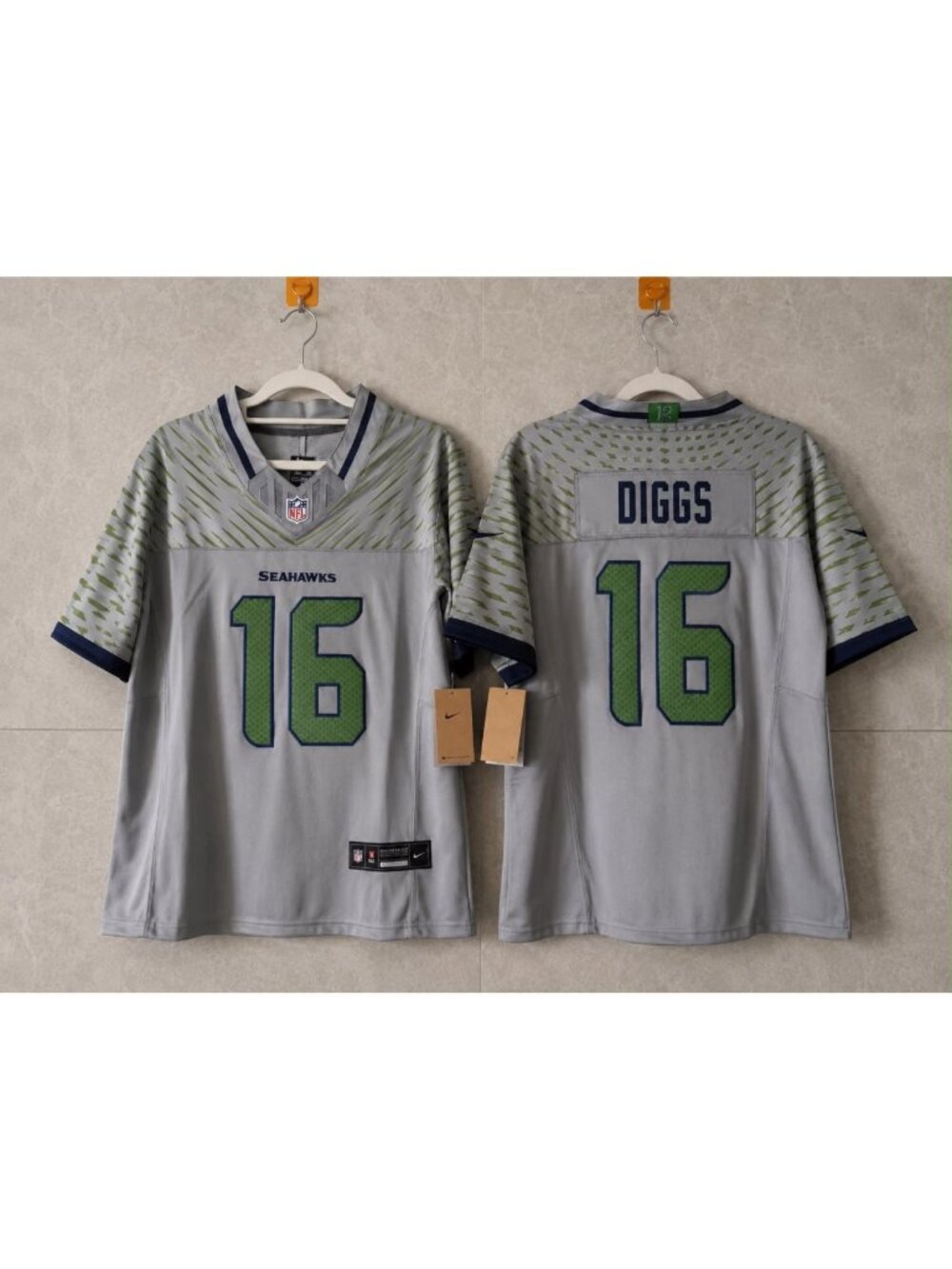 Trevon Diggs Gray Jersey Stitched Jersey Vapor